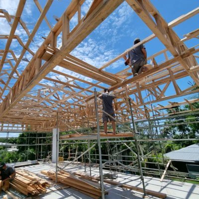 Subfloor & Deck Framing by Arden Projects