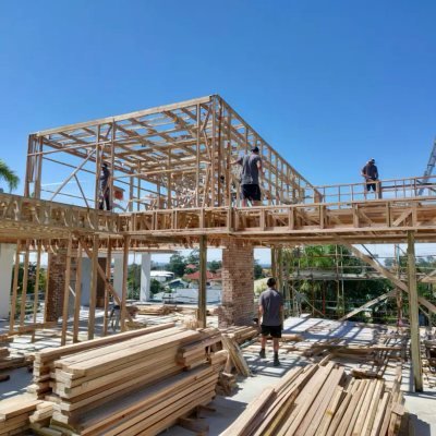 New Build Framing by Arden Projects